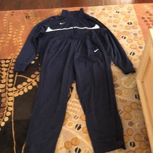 Nike Navy Warmup suit